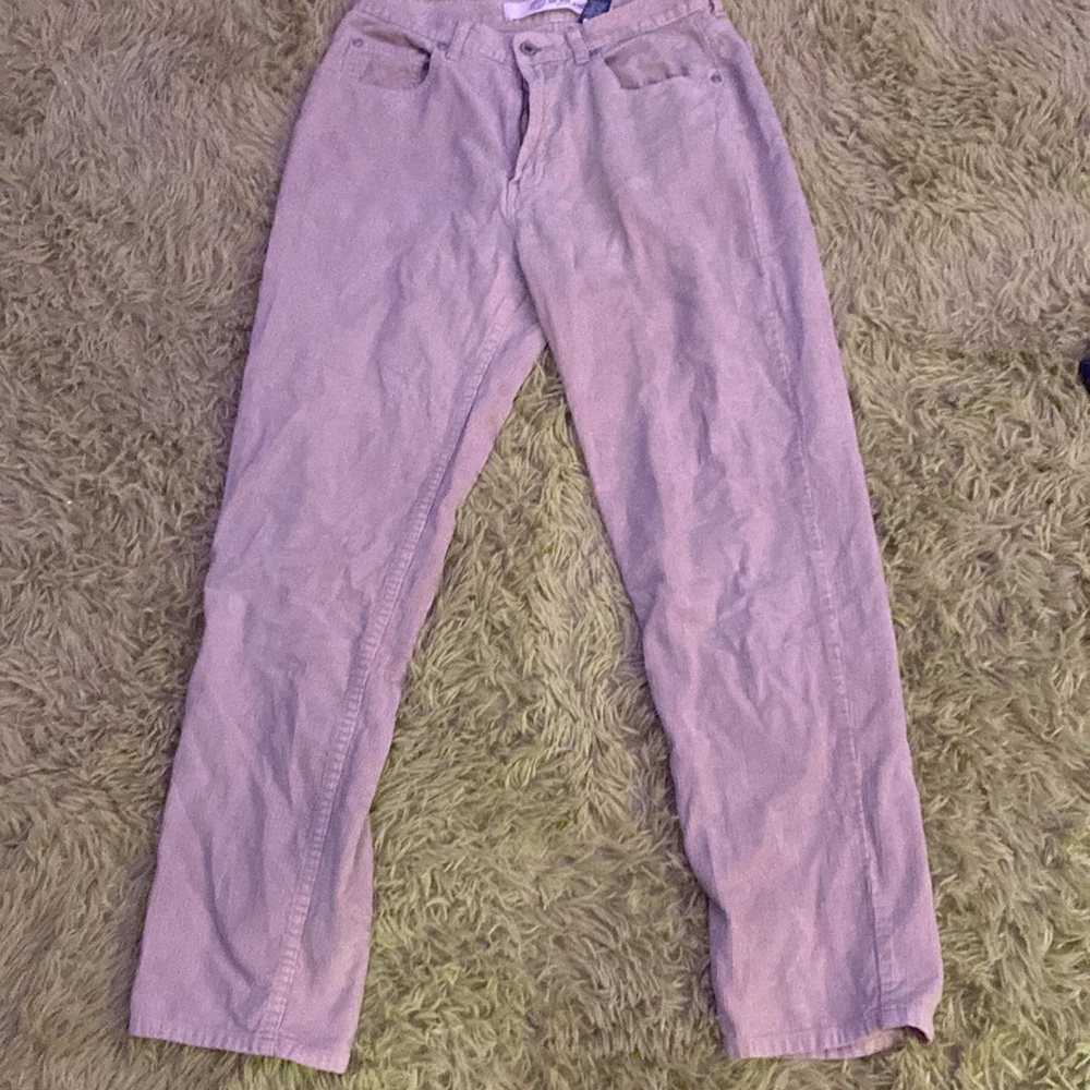 Unisex Beige/tan corduroy pants